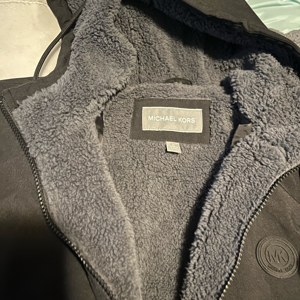 Michael Kors Black Jacket with Gray Interior